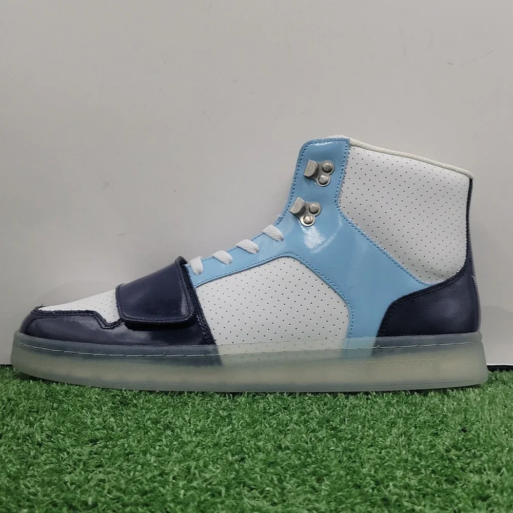 New Creative Recreation Cesario Hi Xxi Mens Size Shoes 15 Blue Sky White Sneaker